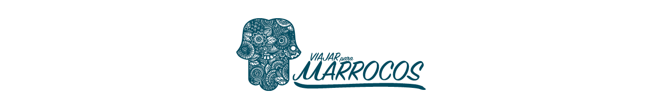 logotipo viajar para marrocos empresa de turismo